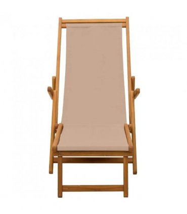 vidaXL Folding Sun Lounger 2 pcs 3 Position Solid Eucalyptus Wood