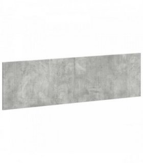 vidaXL Wall-Mounted Headboard ARNHEM Concrete Grey Engineered Wood