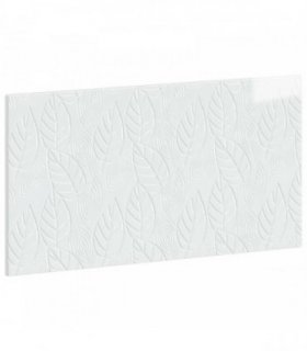 vidaXL Wall-Mounted Headboard DELFT High Gloss White Engineered Wood