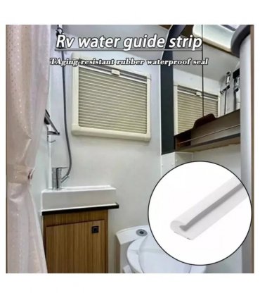 1 2 3 Meter Drip Stop Door Gutter Rain Deflector Caravan Motorhome Camper Van-1M