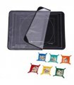 NEW Jigsaw Puzzle Board 1000 Pieces, 32"x22" Storage with 6 Sorting Trays & Cover UK