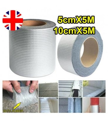 Super Waterproof Tape Butyl Magic Leak Roof Pipe Repair Tape Adhesive Sealant-5m*10cm*1mm
