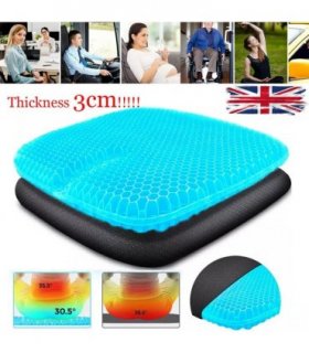 Cooling Honeycomb Breathable Gel Seat Cushion Double Thick Egg Sitting Pad Mat