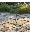 Decorative Metal Bird Garden Feeder with hanging hook, Weather-Resistant, Eye-Catching Yard Décor