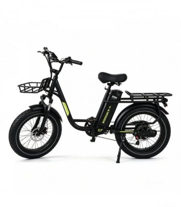 UK Warehouse In Stock, Koolux X7 Fat Tire E‑Bike, 750W Peak Motor, Kenda Tires, Hydraulic Brakes, 48V 20Ah Long Range, Black Electric Bicycle