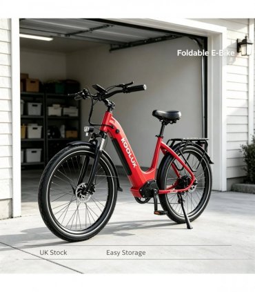 KOOLUX X2 Step‑Through Electric Bike, 500W Motor 48V 15Ah Battery, 26 Inch Kenda Tires Hydraulic Disc Brake, Adult Urban Commuter E‑Bike, UK Warehouse Stock