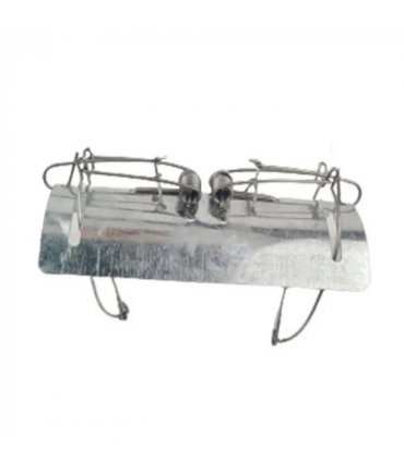 5x Set Tunnel Mole Trap | Heavy Duty Metal Quick and Effective Dual Entry New UK
