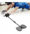 Abdominal Wheel Roller With Automatic Rebound Pull Strap Knee Pad Men Women Dual