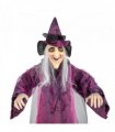 71in Life Size Hanging Witch Talking Halloween Everyday Decoration
