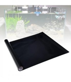 Aquarium Background Static Cling Black Fish Tank Background Wallpaper Fish Tank