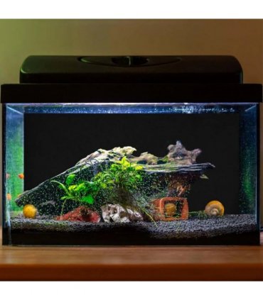 Aquarium Background Static Cling Black Fish Tank Background Wallpaper Fish Tank