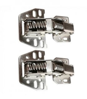2x OVERHEAD SWING UP LOCKER CUPBOARD DOOR STAY HINGES CARAVAN MOTORHOME