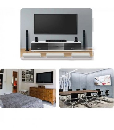 TV WALL BRACKET MOUNT SLIM FOR 26 30 32 40 42 50 63 INCH FLAT 3D LCD LED PLASMA