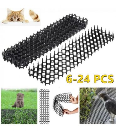 6x Cat Scat Mat Spike Anti-Cat Dog Pest Deterrent Repellent Animal Scarer uk