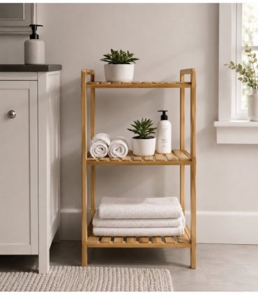 3 Tier Bamboo Storage Shelf