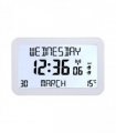 Backlit Easy to Read Full Disclosure Clock White