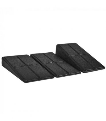3x Slant Wedge Boards Block for Yoga, Squats, Gym Exercise, Stretching & Fitness