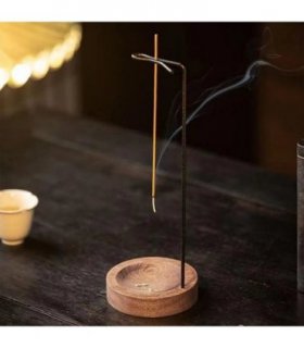 Incense Holder Burner Stick Aromatherapy Insence Burners Home Office Wooden~