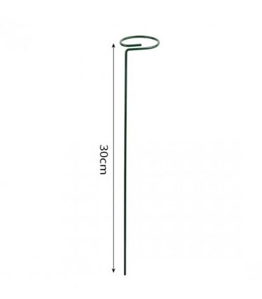 20Pcs Metal Plant Bow Stand Stake Strong Round Garden For Flower Support Y UK