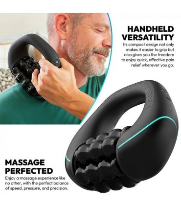Handheld Lymphatic Drainage Massager, Handheld Tool for Body & Scar Tissue
