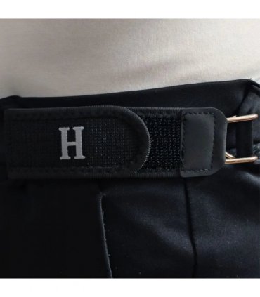 2pcs Unisex Tactical Metal Hook Elastic Belt Buckle Invisible Waist Belt Closure