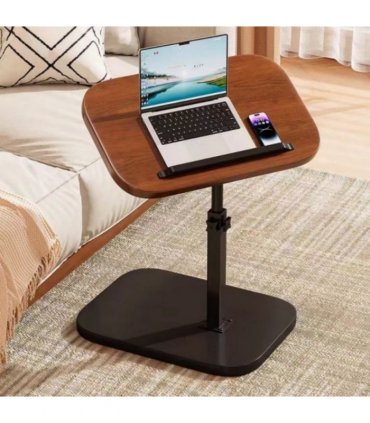C-Shaped Adjustable Sofa Side End Table Coffee Laptop Table Living Room Bedroom