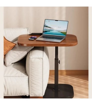 C-Shaped Adjustable Sofa Side End Table Coffee Laptop Table Living Room Bedroom