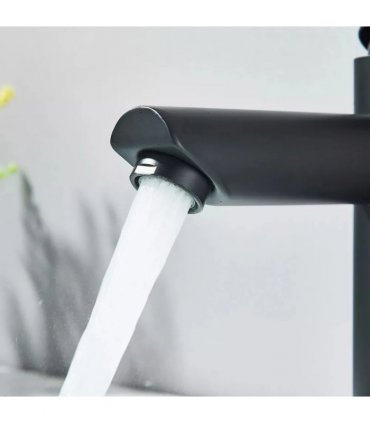 Cisivis Cloakroom Modern Bathroom Basin Sink Mono Chrome Mixer Tap Waste UK