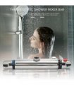 Bathroom Exposed Bar Thermostatic Shower Mixer Valve Tap Chrome 1/2" Outlet UK