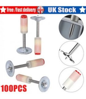 100PCS Mini Manual Steel Nail Rivet Tool Concrete Nailer DIY Wall For Nail Gun