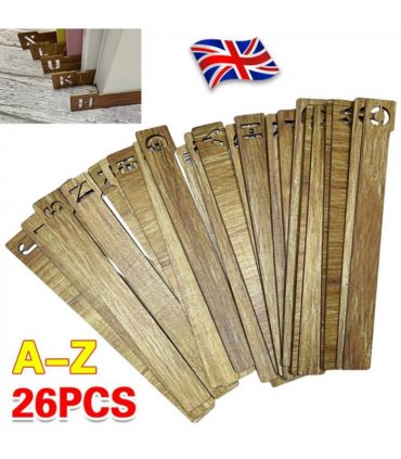 26PCS Vinyl Record Dividers Premium-Wooden Music Divider for Lps-and Record UK