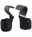 2Pcs Weight Lifting Hooks Gym Training Wrist Support Straps Bar Lifting Grips R