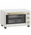 HOMCOM 21L Mini Countertop Oven, 100°C-230°C Adjustable Temperature, White