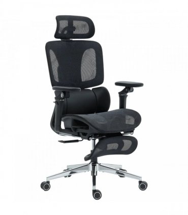 HOMCOM Ergonomic Office Chair, High Back Mesh Desk Chair, Black