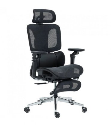 HOMCOM Ergonomic Office Chair, High Back Mesh Desk Chair, Black