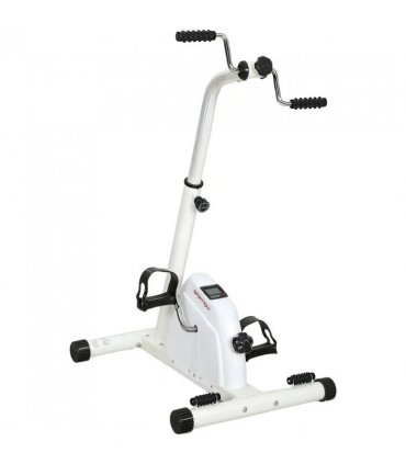 SPORTNOW Seated Pedal Exerciser with Dual Massage and Adjustable Height