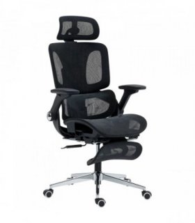HOMCOM Ergonomic Office Chair, High Back Mesh Desk Chair, Black
