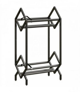 HOMCOM 50 CD Storage Rack, 2-Tier Metal CD Storage Unit, Free Standing, Easy to Assemble, Black