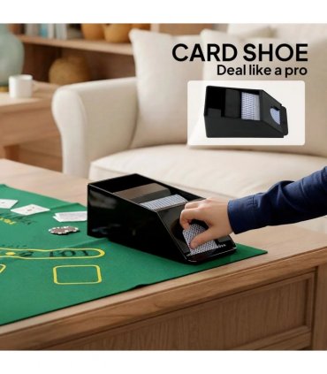 SPORTNOW 300-Piece Poker Chips Set with Card Shuffler, Card Shoe, Case, Casino Texas Holdem Poker Set with Mat, Silver Tone