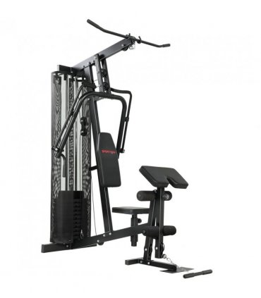 SPORTNOW Multi Gym with Adjustable Seat and Back, All in One Home Gym Machine with 45kg Weight Stack for Full Body Strength Training
