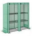 Outsunny Three-Tier Mini Greenhouse - Green