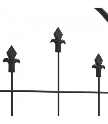Outsunny Set of Four Spiral Anchor Garden Trellis Panels