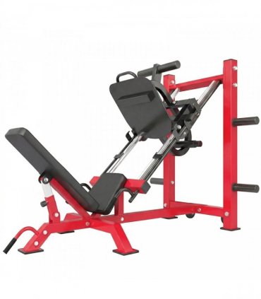 SPORTNOW Leg Press Machine with Wheels and Calf Block, Adjustable Squat Machine for Home Gym, 455KG Capacity