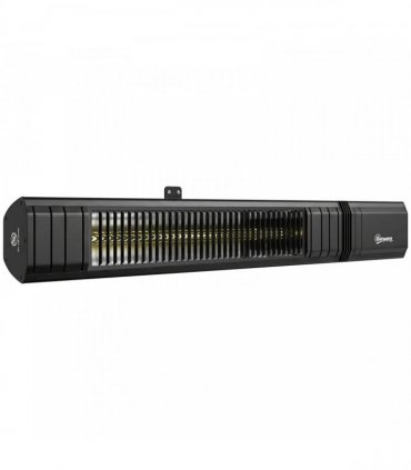 Outsunny 2000 W Electric Infrared Patio Heater, IP65 Outdoor Garden Heater with APP/Touch/Remote Control, 9 Heat Settings, Black