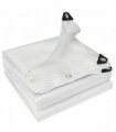 Outsunny 4 x 6m Waterproof Tarpaulin, Heavy Duty 140GSM Tear-Resistant PE Tarp with Reinforced Grommets, UV Protected Cover
