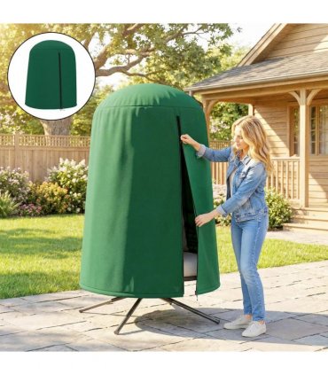 Outsunny 190 x F128cm Hanging Egg Chair Furniture Cover - Green
