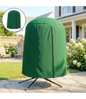 Outsunny 190 x F128cm Hanging Egg Chair Furniture Cover - Green