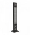 Outsunny 2000 W Electric Infrared Patio Heater with Cover, Free Standing/Wall Mounted IP65 Outdoor Garden Heater, Black