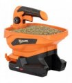 Outsunny Cordless Spreader, 3.3L Handheld Seed Spreader with Adjustable Scatter Width, Adjustable Flow, USB Charging Cable