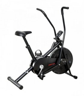 SPORTNOW Exercise Bike with Adjustable Seat, LCD Display for Home Gym